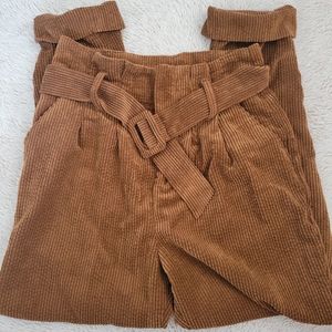 Wild Fable size 10 corduroy paper bag trousers